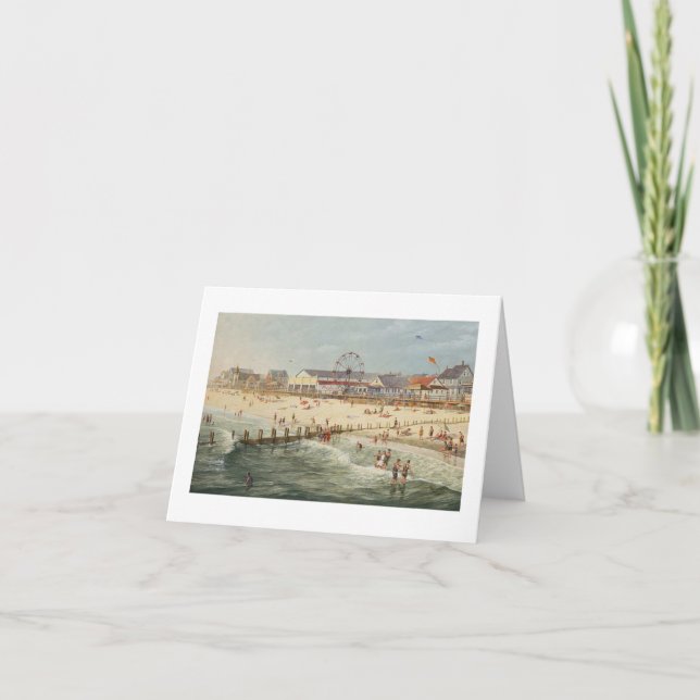 Paul McGehee "Old Rehoboth Beach" Card (Front)