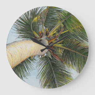 Paul McGehee "Palm Tree" Clock