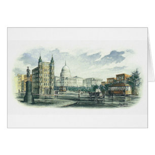 Paul McGehee "Pennsylvania Avenue" Card