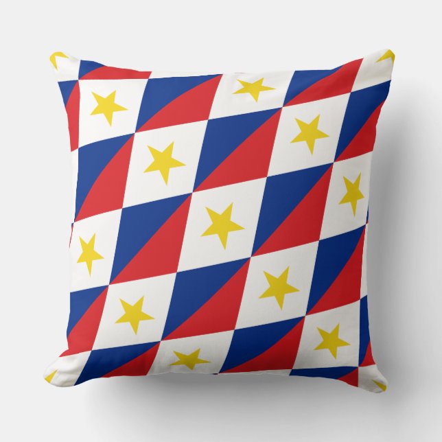 Paul McGehee "Saba Flag" Pillow (Front)