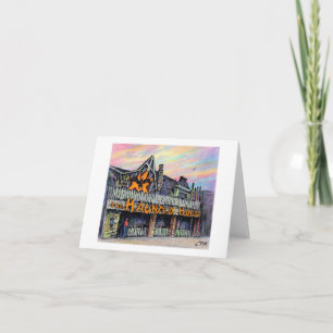 Paul McGehee "The Haunted House" Card