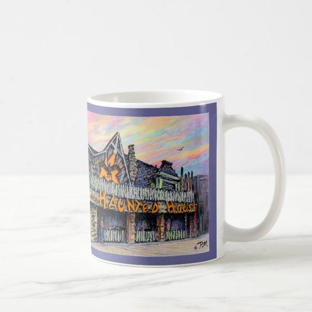 Paul McGehee "The Haunted House" Mug (Right)