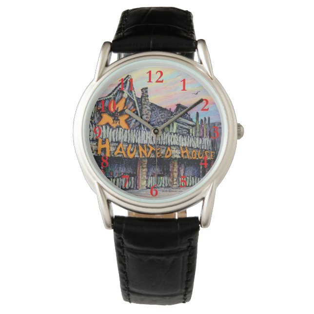 Paul McGehee "The Haunted House" Wristwatch (Front)