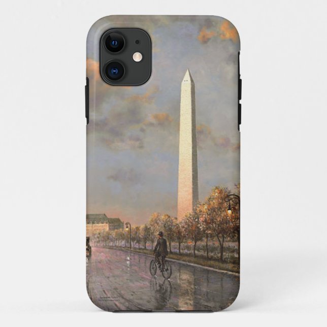 Paul McGehee "Washington Monument" iPhone Case (Back)