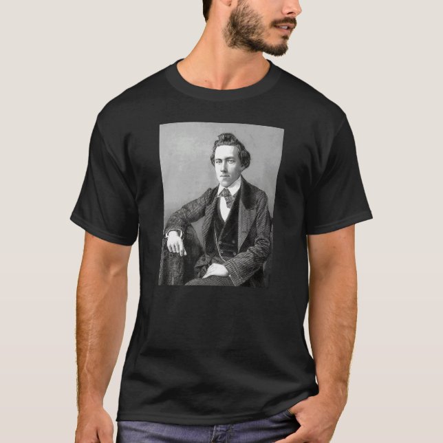 Paul Morphy Greatest of all Time Chess T-Shirt (Front)