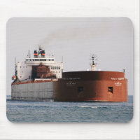Paul R. Tregurtha Great Lakes Freighter Mouse Pad