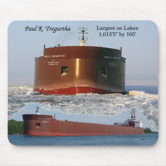 Paul R. Tregurtha mousepad (Front)