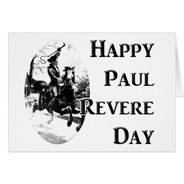 Paul Revere Day (Front Horizontal)