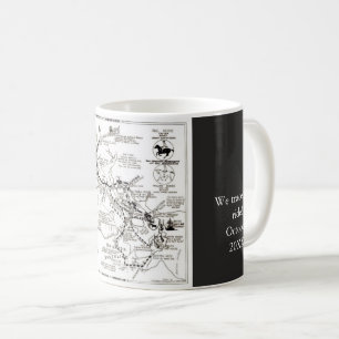 Paul Revere's Ride Black Mug