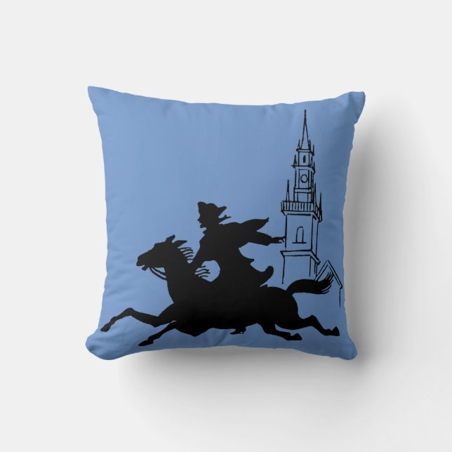 Paul Revere's Ride Cushion (Front)