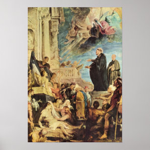 Paul Rubens - The Miracle of St Francis Xavier Poster