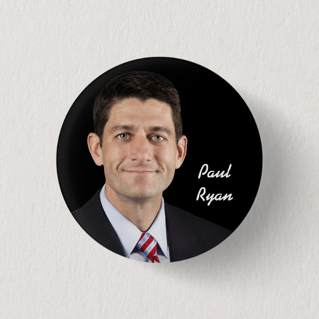 Paul Ryan 3 Cm Round Badge (Front)