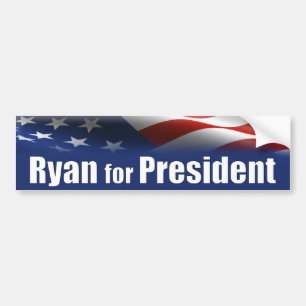 Paul Ryan for President Bumper Sticker