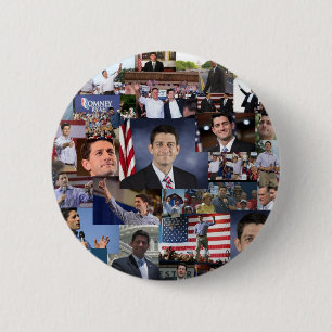 Paul Ryan Republican VP 6 Cm Round Badge
