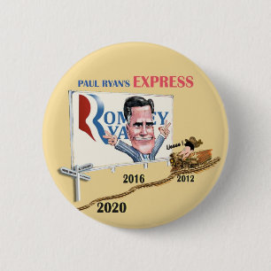 Paul Ryan's Express 6 Cm Round Badge
