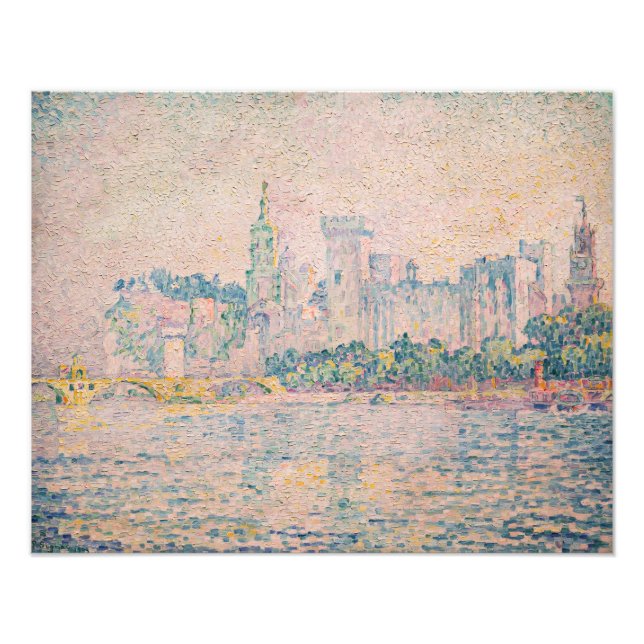 Paul Signac - Avignon, Morning Photo Print (Front)