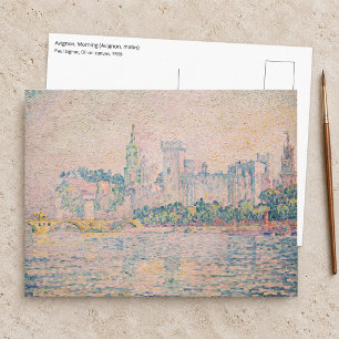Paul Signac - Avignon, Morning Postcard