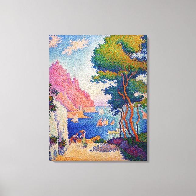 Paul Signac - Capo di Noli Canvas Print (Front)