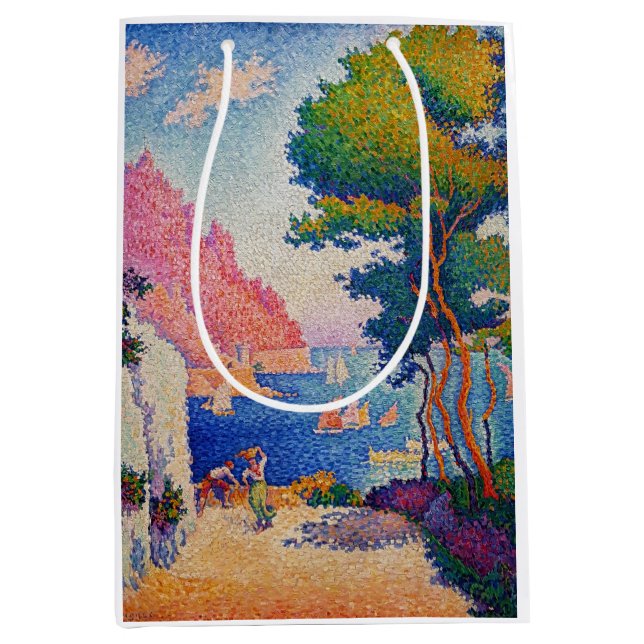 Paul Signac - Capo di Noli Medium Gift Bag (Front)