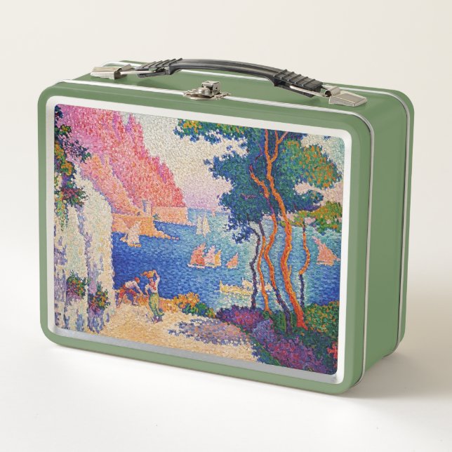 Paul Signac - Capo di Noli Metal Lunch Box (Front)