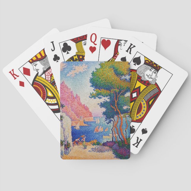 Paul Signac - Capo di Noli Playing Cards (Back)