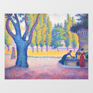 Paul Signac - Fountain des Lices, Saint-Tropez
