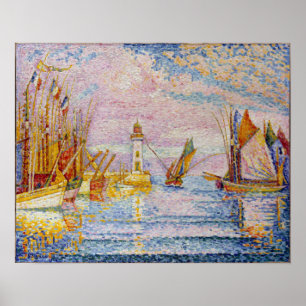Paul Signac Lighthouse at Groix Poster