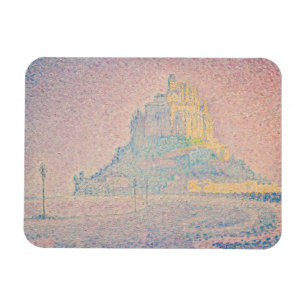 Paul Signac - Mont Saint Michel, Fog and Sun Magnet