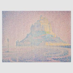 Paul Signac - Mont Saint Michel, Fog and Sun Tissue Paper