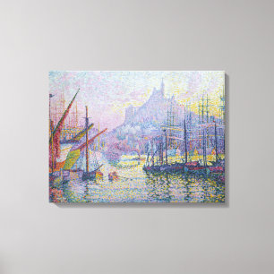 Paul Signac - Notre-Dame-de-la-Garde, Marseille Canvas Print