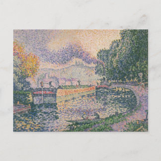 Paul Signac Painting Postcard