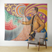 Paul Signac - Portrait of M Felix Feneon, Opus 217