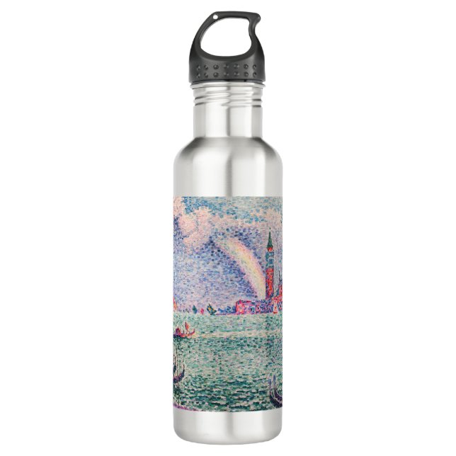 Paul Signac - Rainbow, Venice 710 Ml Water Bottle (Front)