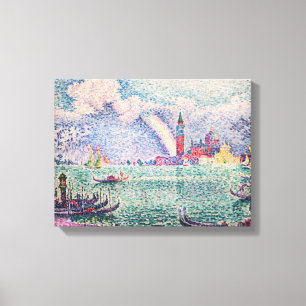 Paul Signac - Rainbow, Venice Canvas Print