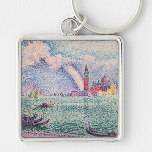 Paul Signac - Rainbow, Venice Key Ring