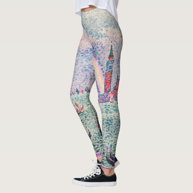 Paul Signac - Rainbow, Venice Leggings (Left)