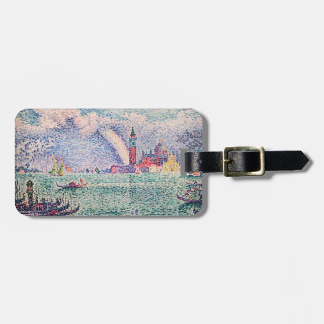 Paul Signac - Rainbow, Venice Luggage Tag (Front Horizontal)