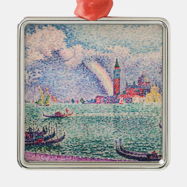 Paul Signac - Rainbow, Venice Metal Tree Decoration (Front)
