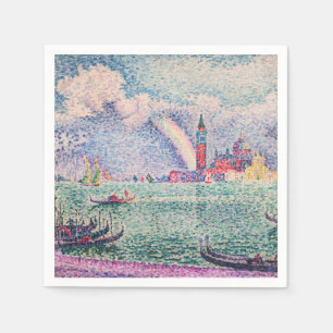 Paul Signac - Rainbow, Venice Napkin