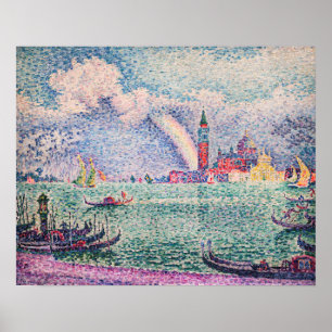 Paul Signac - Rainbow, Venice Poster