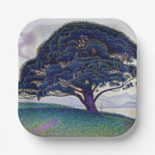 Paul Signac - The Bonaventure Pine Paper Plate