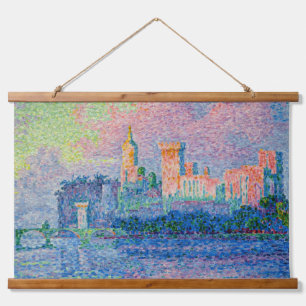 Paul Signac - The Papal Palace, Avignon Hanging Tapestry