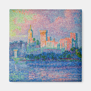 Paul Signac - The Papal Palace, Avignon Magnet