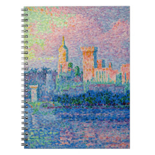 Paul Signac - The Papal Palace, Avignon Notebook