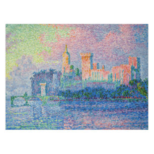 Paul Signac - The Papal Palace, Avignon Tablecloth