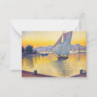 Paul Signac - The Port at Sunset, Opus 236