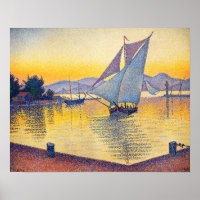 Paul Signac - The Port at Sunset, Opus 236