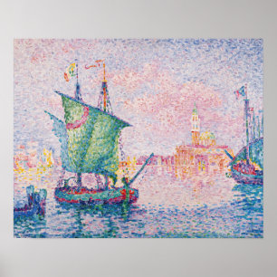 Paul Signac - Venice, The Pink Cloud Poster