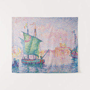 Paul Signac - Venice, The Pink Cloud Tapestry