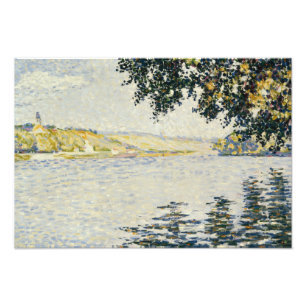 Paul Signac - View of the Seine at Herblay Photo Print